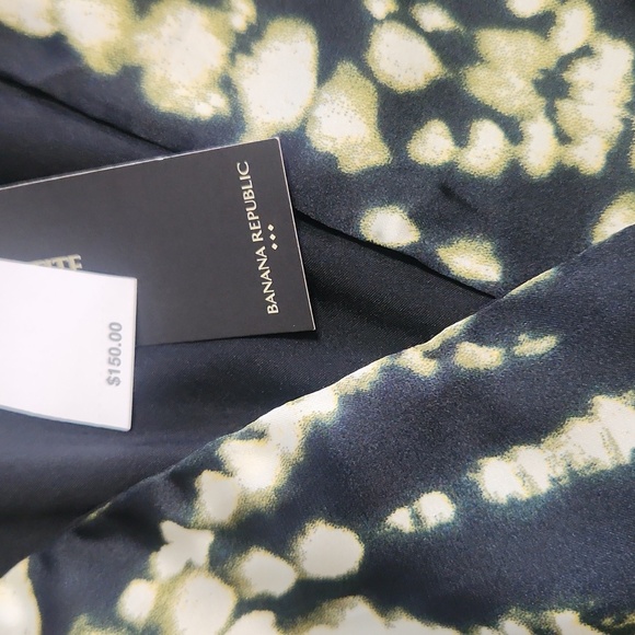 BANANA REPUBLIC BLOUSON MAXI DRESS - NWT, size Large - Picture 5 of 7